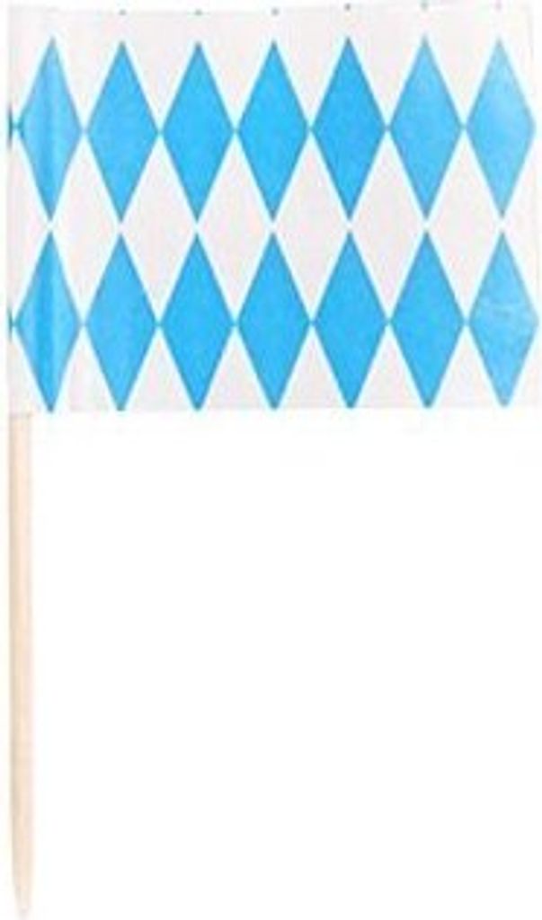 Deko-Picker 8 cm "Bayrisch Blau" Produktbild 