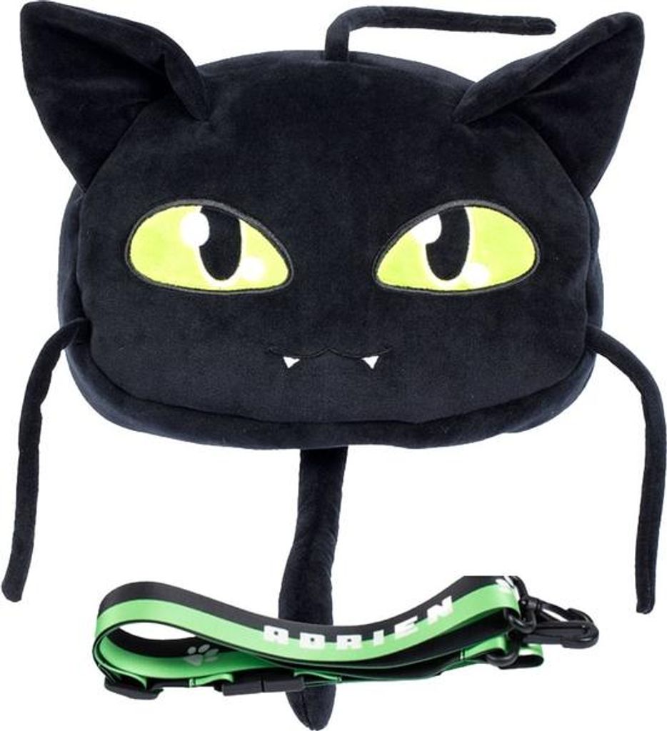 Miraculous - Schultertasche Hideaway Plagg - ca. 20 cm - schwarz