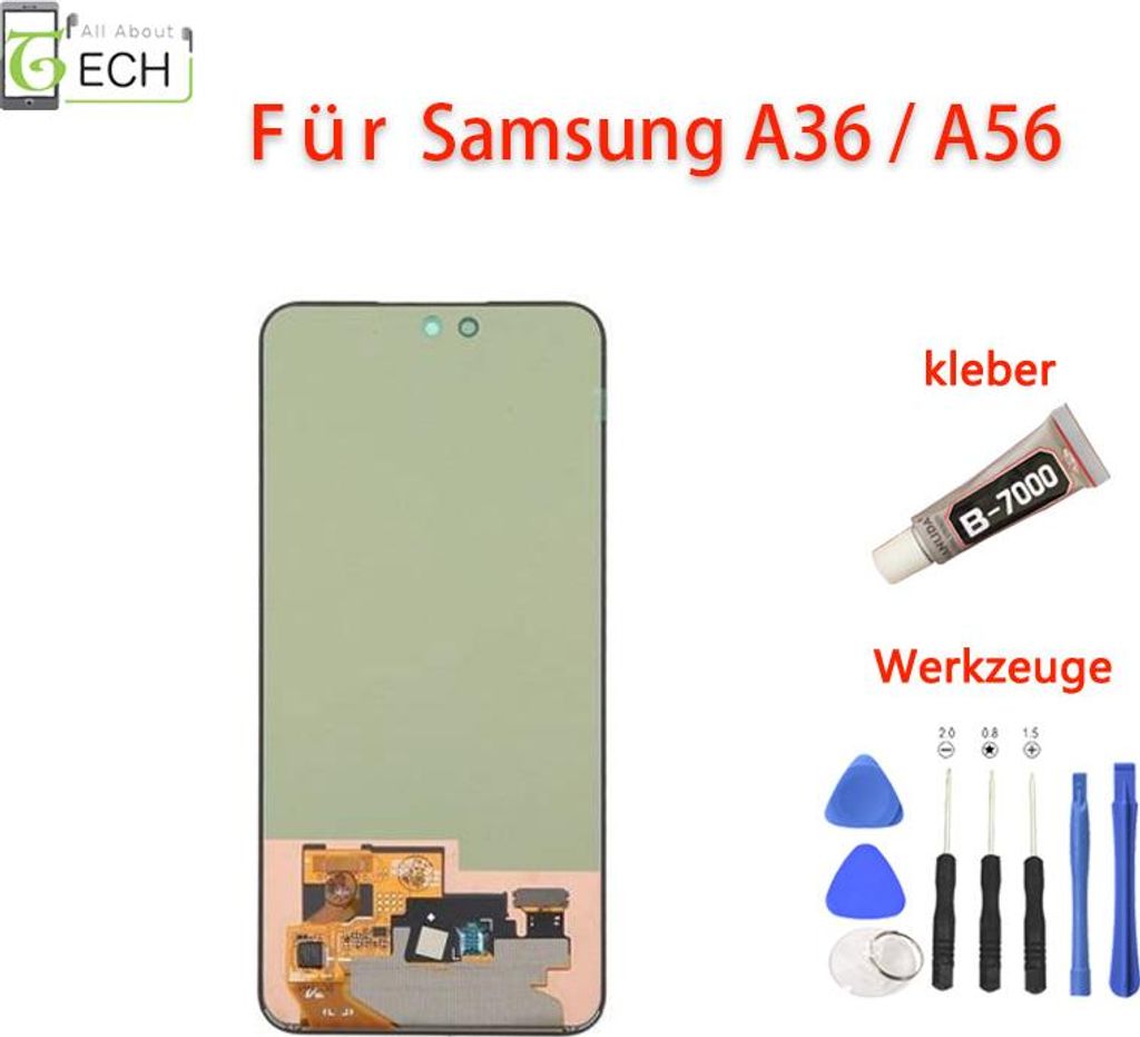 Für Samsung A36 A366B / A56 SM-A566B LCD (OLED) Display Touchscreen Bildschirm