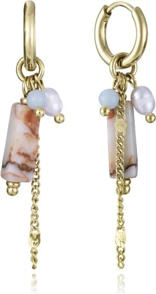 Boucles d'oreilles créoles femme en argent 925 massif Viceroy Bijoux