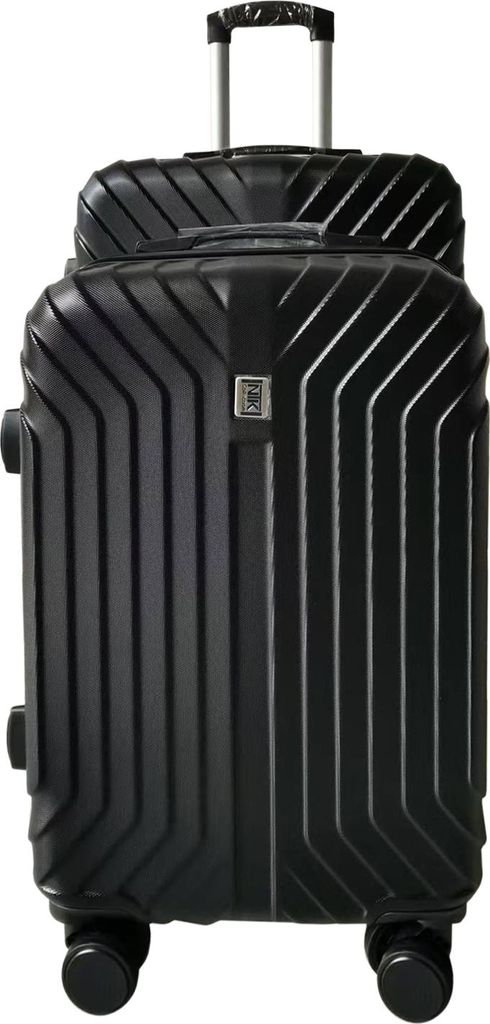 Hartschalenkoffer 2er-Set Mabell Schwarz NTK-Collection