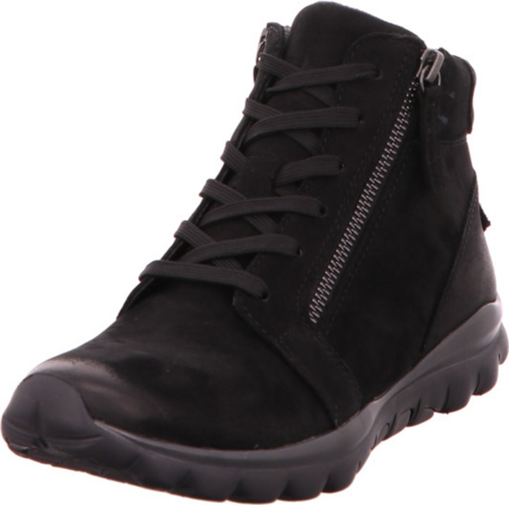 Gabor Comfort Damen Schnürstiefel in Schwarz, Größe 5