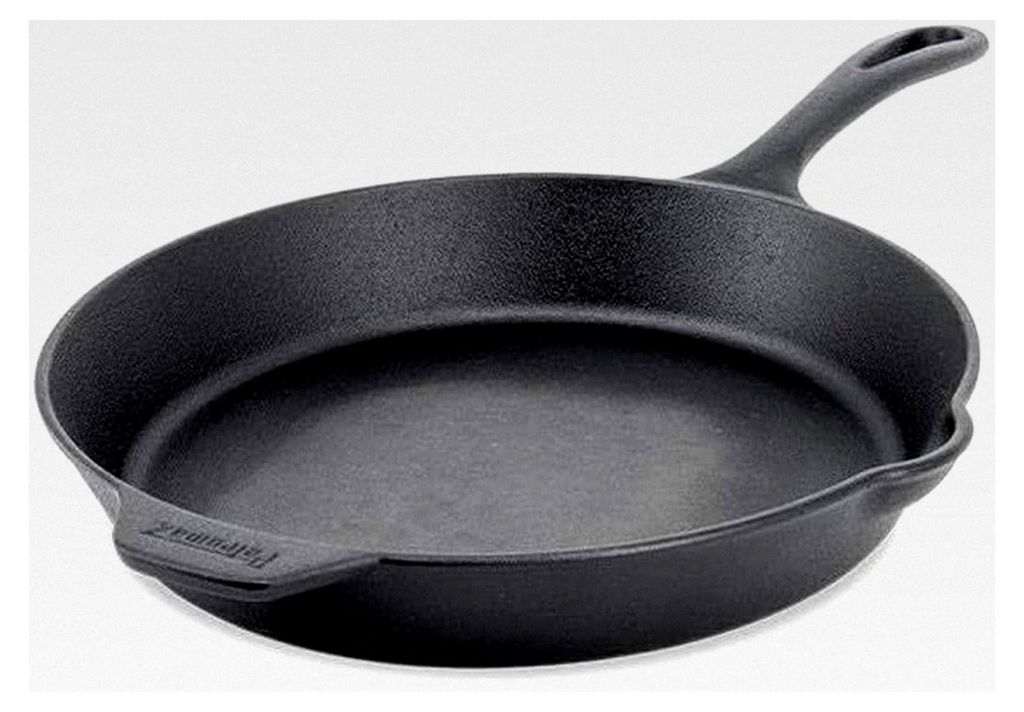 Feuerpfanne - Essential Line - Gusseisenpfanne für Induktion, Gas, Backofen, Grill oder Lagerfeuer (30 cm)