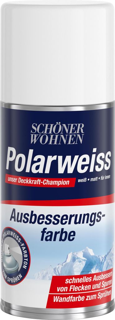 150ml Schöner Wohnen Polarweiß Wandfarbe zum Sprühen