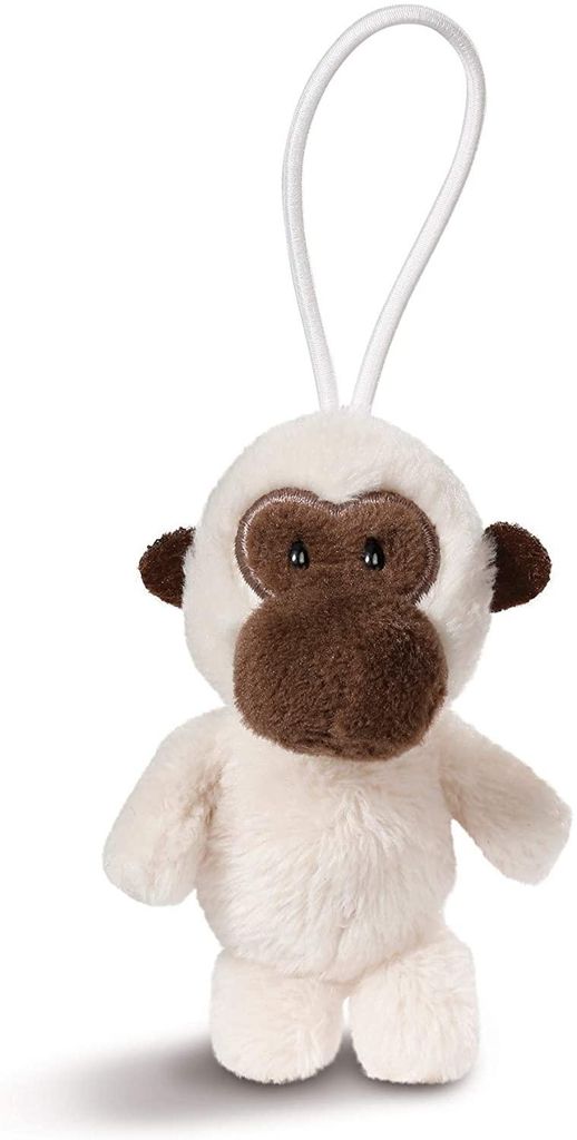 NICI - Ciondolo peluche Amici dello Zoo (8 cm) scimmia Immagine del prodotto 