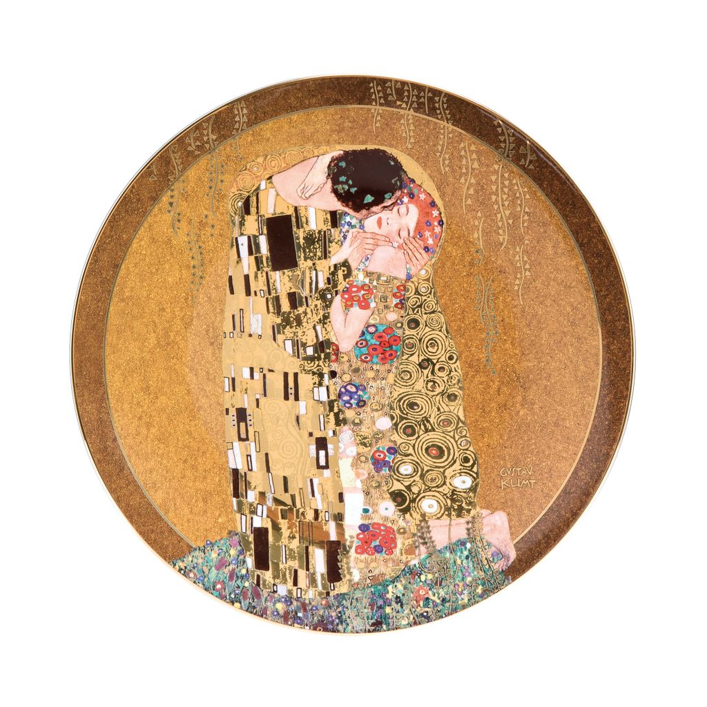 Goebel Gustav Klimt "Der Kuss", Wandteller, 36 cm