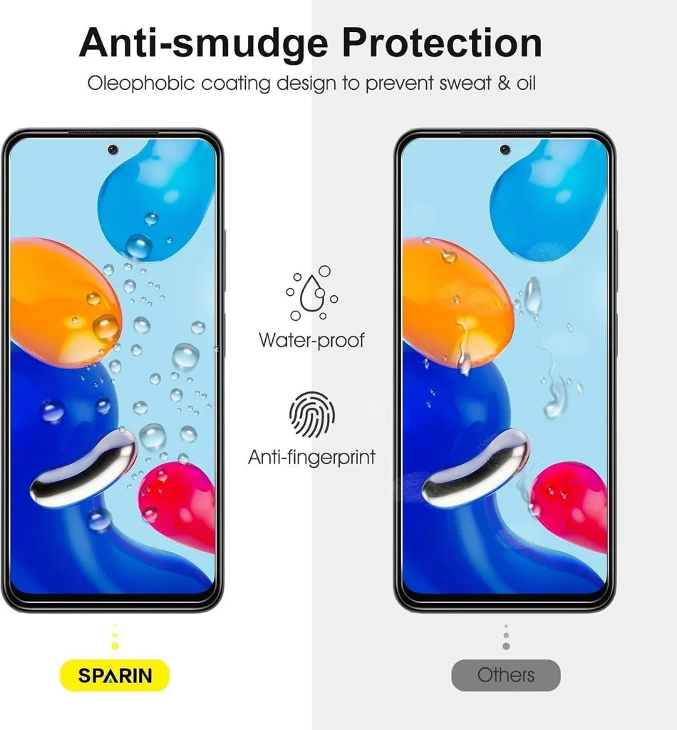 Protection Écran Xiaomi Redmi Note 11S 4G Kit Complet Verre Blindé 2+2 - 6
