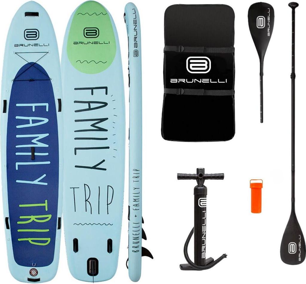 BRUNELLI 12.0 FAMILY TRIP SUP Board Stand Up Paddle Familien Board 365x86x15cm