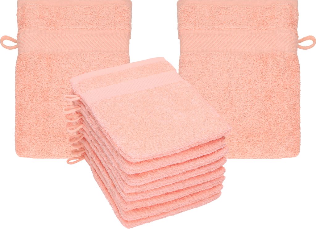 Betz 10 Stück Waschhandschuhe 16x21 cm PALERMO 100% Produktbild 