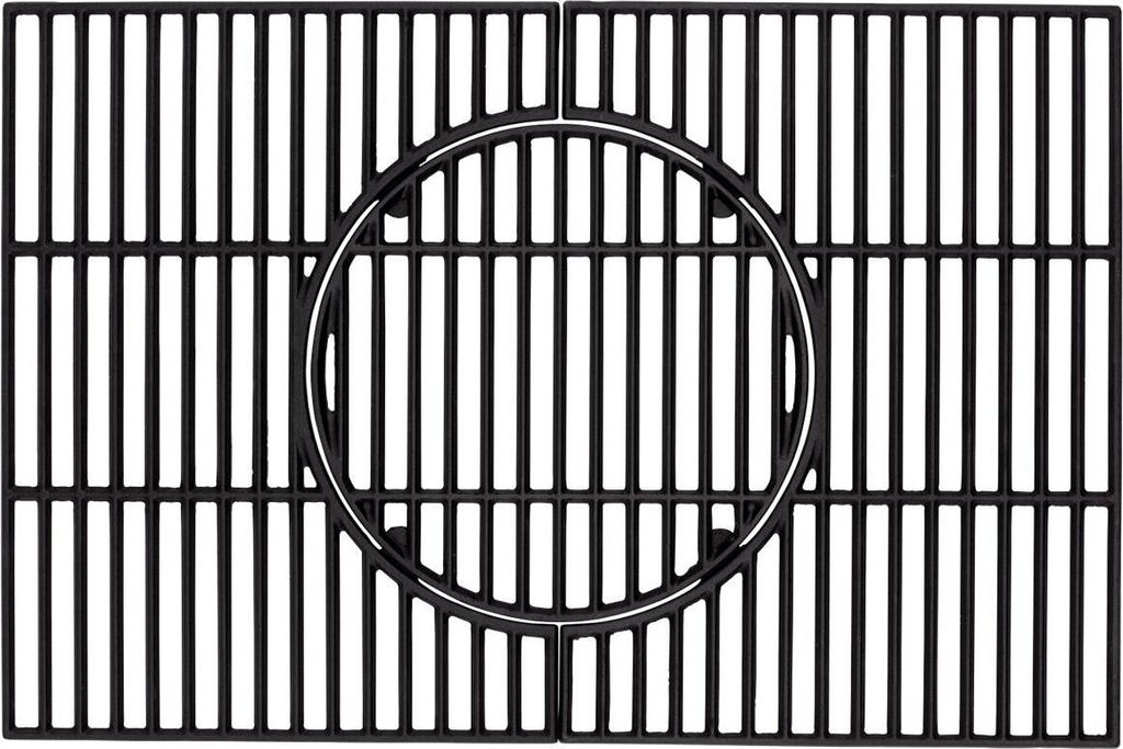 Set de grilles de cuisson en fonte universel avec système Image du produit 