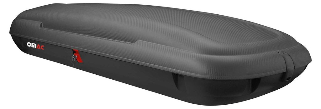 OMAC Dachbox Dachkoffer Gepäckbox 480 Liter Carbonlook Produktbild 