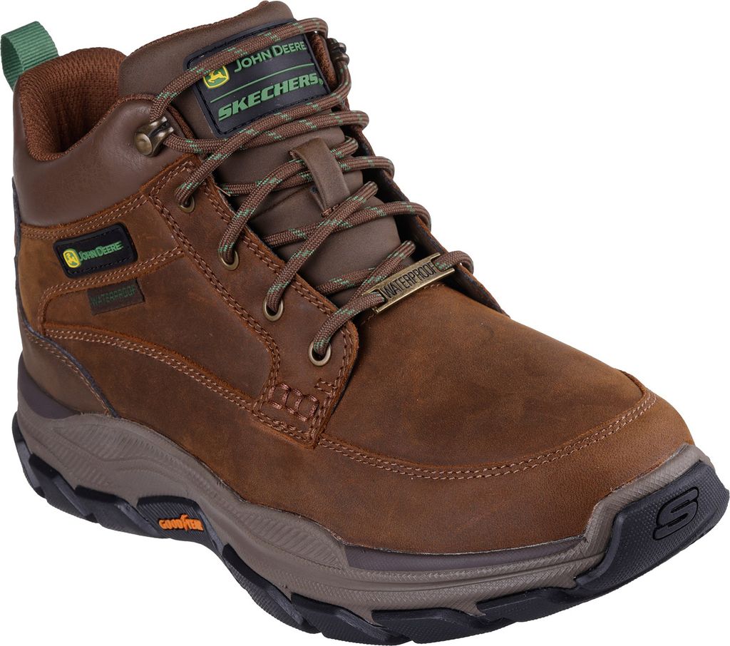 Skechers Herren RESPECTED LANDIN John Deere Stiefel Herren Braun 256003 CDB, Schuhgröße:47.5 EU