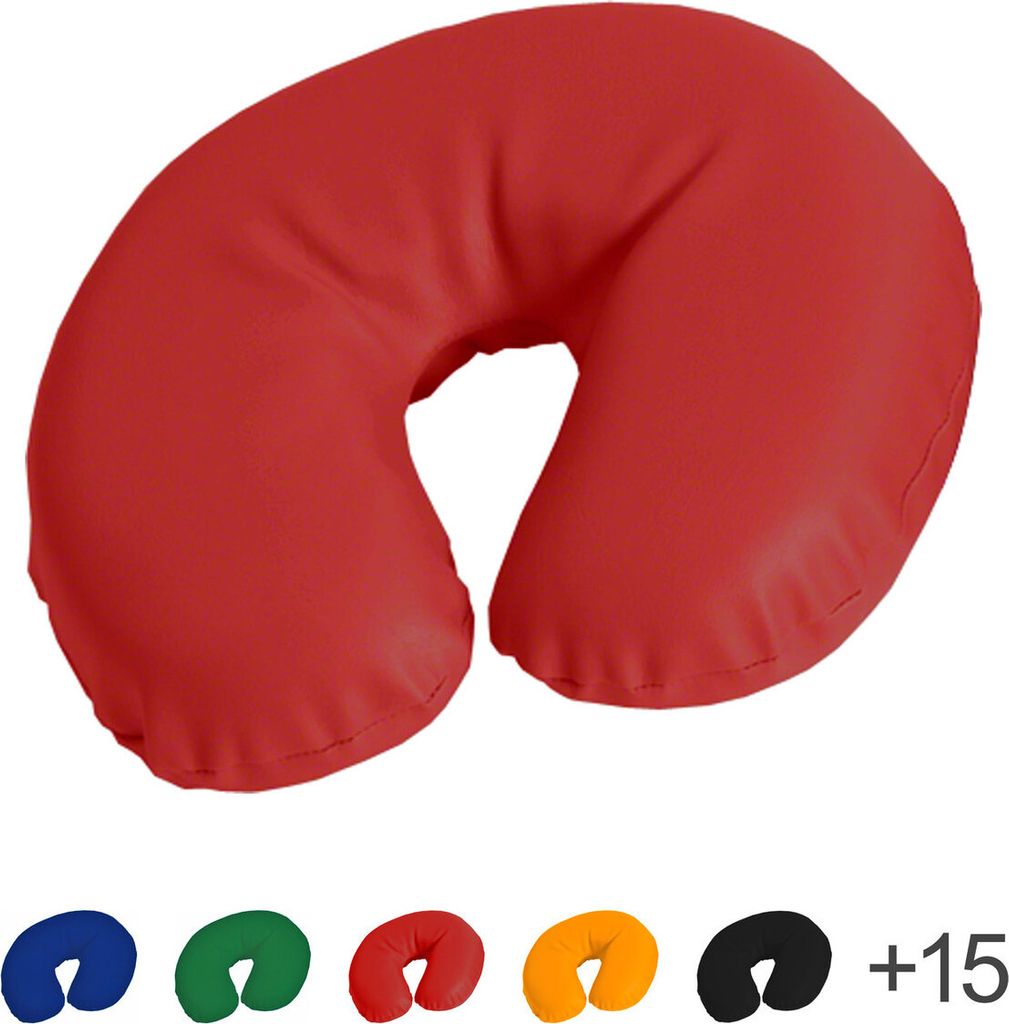 Sport-Tec Nasenhörnchen Gesichtskissen Massagekissen aus Kunstleder für die Therapie-und Behandlungsliege, Kopfpolster, Kopfteilkissen, Gesichtsa...