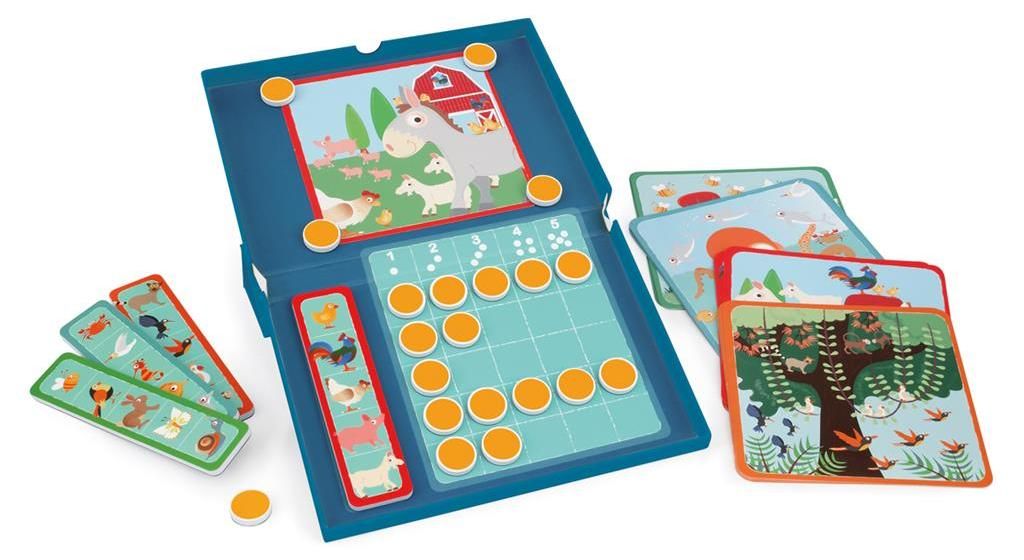 Magnet Lernspiel Tiere Zahlen (Kinderspiel)