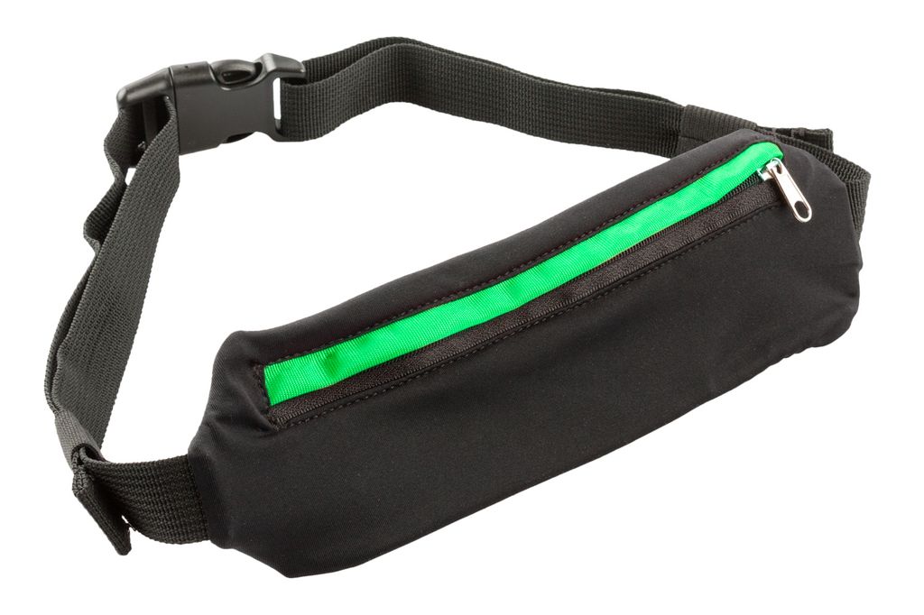 SafetyMaker LED Gürteltasche schwarz/grün, 44529