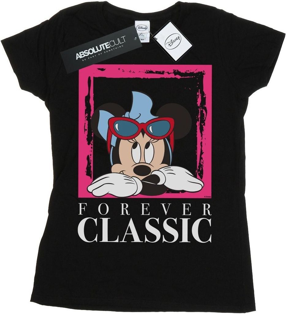 Disney - "Forever" T-Shirt für Damen BI32489 (XXL) (Schwarz)