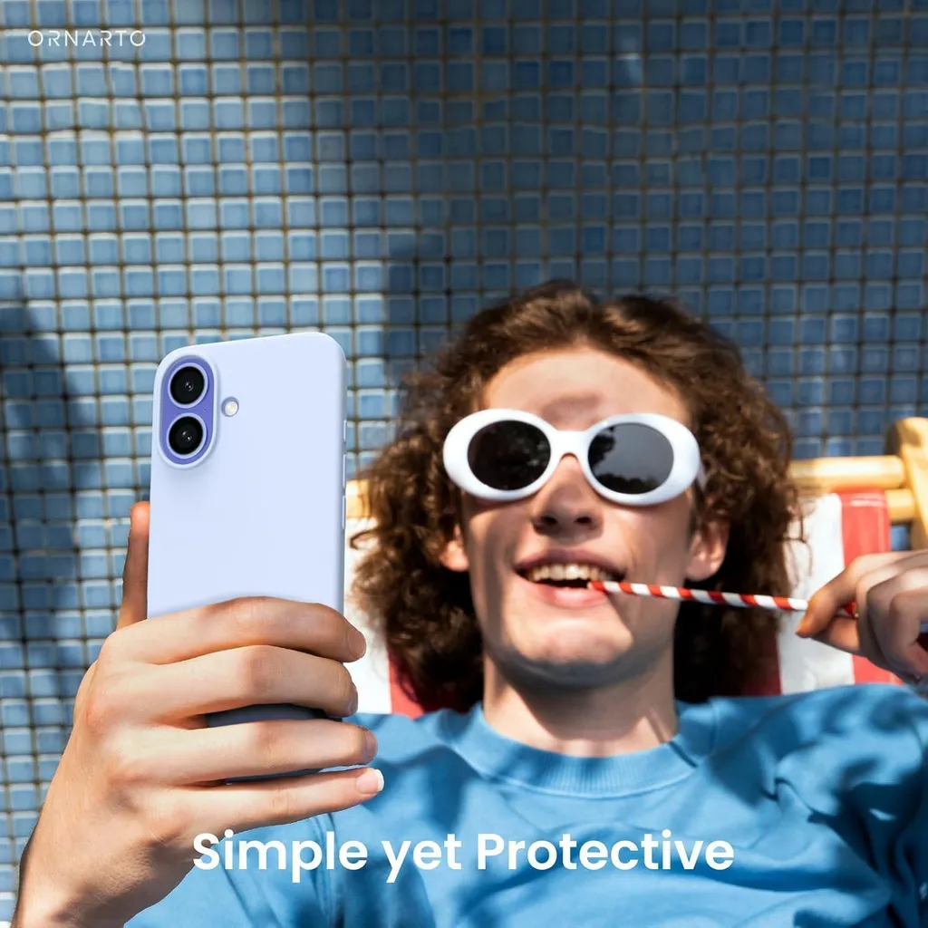 Cover iPhone 16 Verde Pino Antiurto - Silicone Liquido Alta Qualità - 6