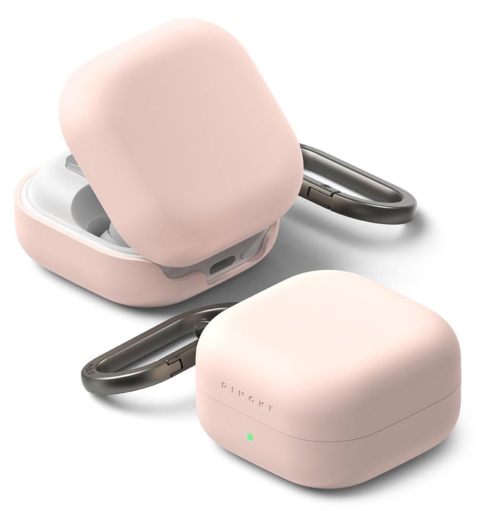 Schutzhülle für Galaxy Buds 4 / 4 Pro, Ringke Silicone, Rosa