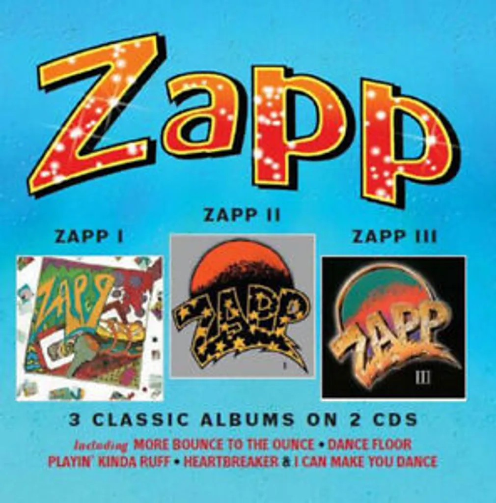 Zapp 3 Albums Classiques en 2 CD : Edition Funk Intégrale Haute Qualité