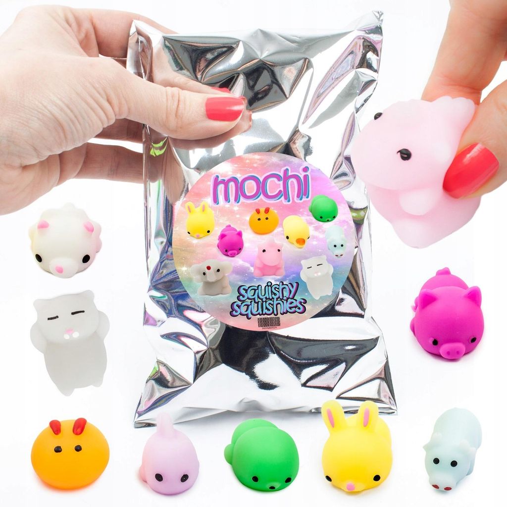 Set Mochi Squishy Squishies Quetschbälle Fidget Toys Produktbild 