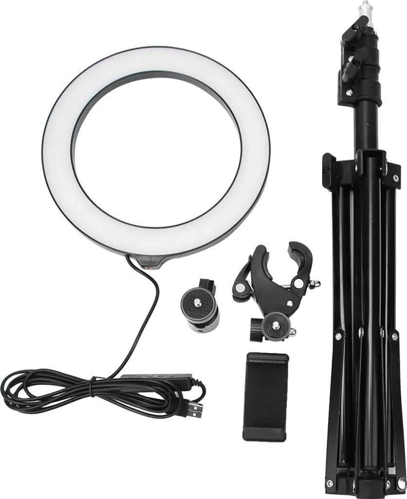 Finissez-en avec les Mauvaises Vidéos grâce au Ring Light LED USB 20 cm