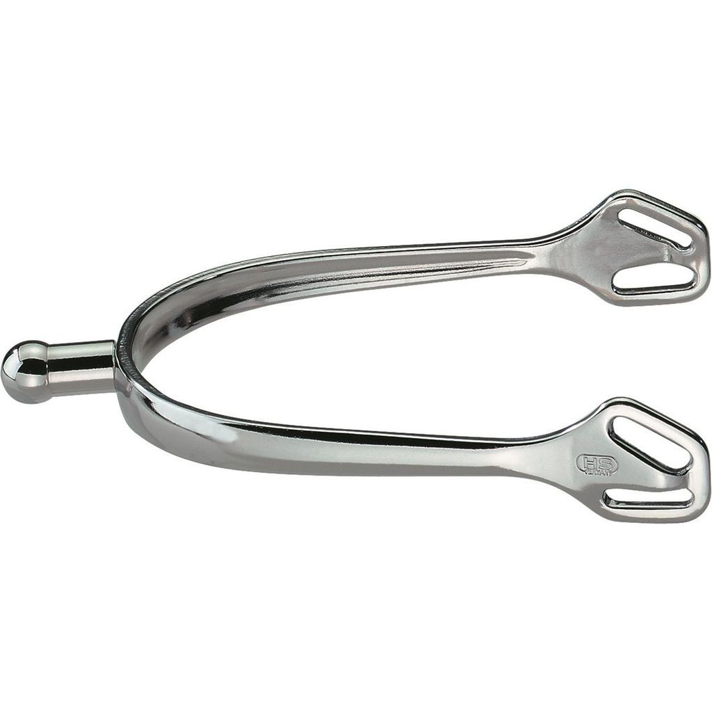 Sprenger ULTRA fit Sporen 20 mm kugelförmig Edelstahl, Größe:Halsl.20 mm-abgerundet-ohne Rad