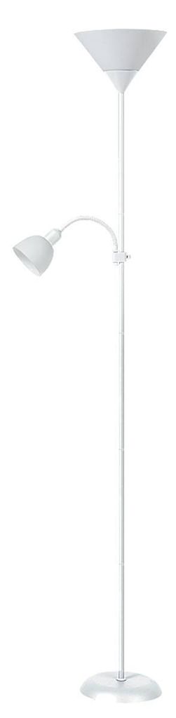 Rabalux Bílá stojací lampa Action s bílými stínidly pro Obrázek produktu 