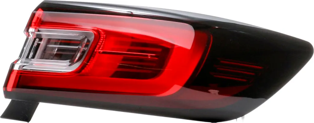 Fanale Posteriore Omologato Universale Moto LED - Luce Stop e Targa