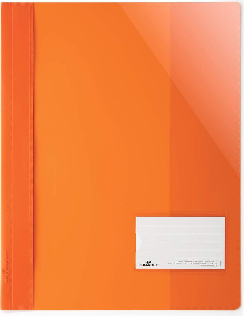DURABLE Sichthefter A4+, 269009 orange Produktbild 