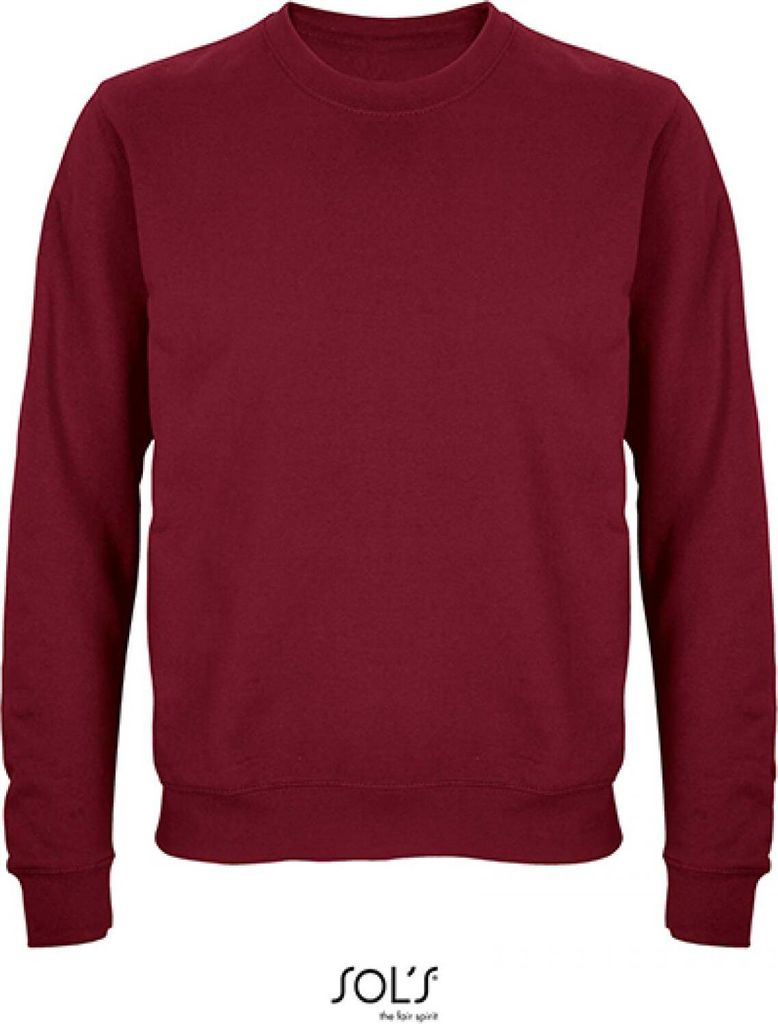 SOLs Collection Baumwolle Classics-25.3814 Uni Sweater Gr. S burgundy
