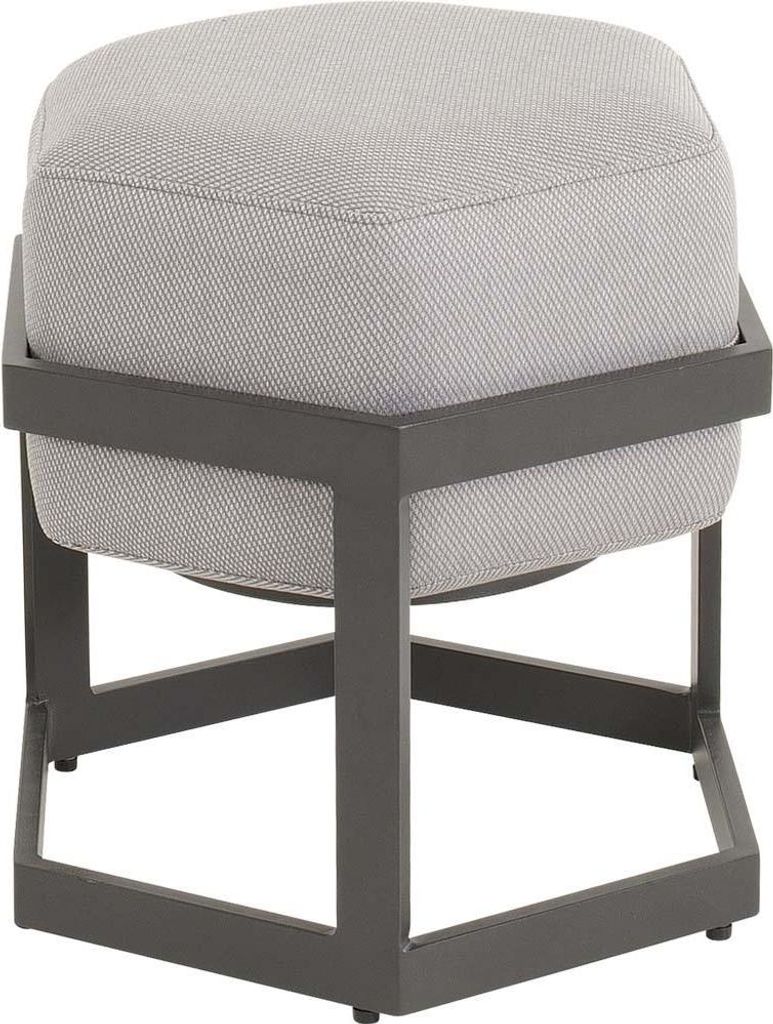 Hocker Esagono 48 x 41,5 x 47,5 cm Anthrazit