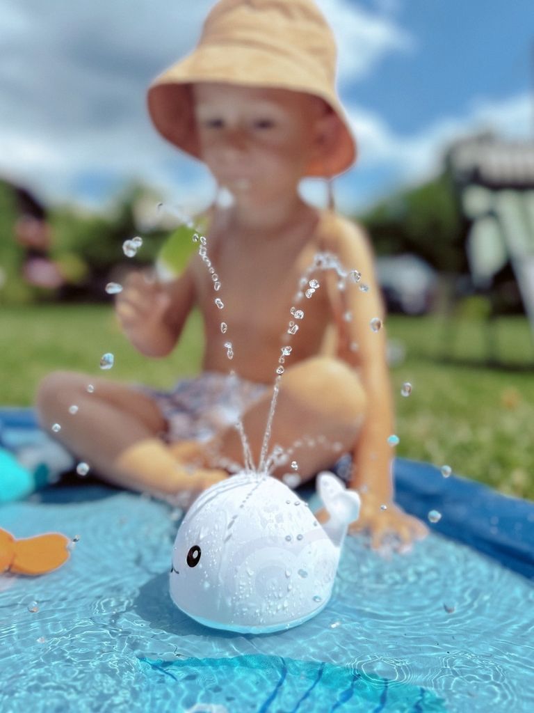 Woopie - WOOPIE Vodní tryskající velryba Koupací hračka LED Obrázek produktu 6