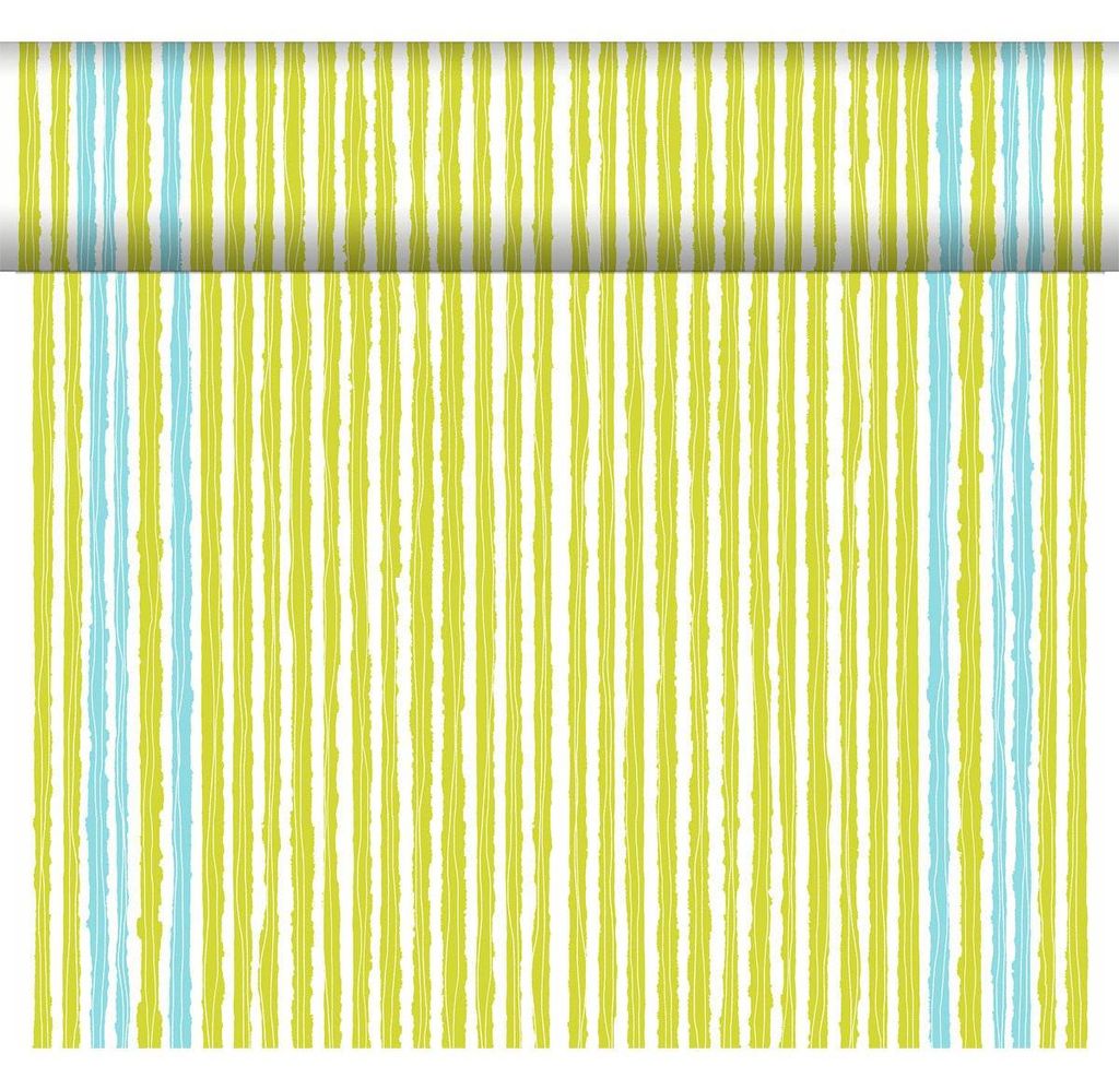 4x Duni Dunicel Tête-à-Tête-Tischläufer 0,4 x 24 m Elise Stripes