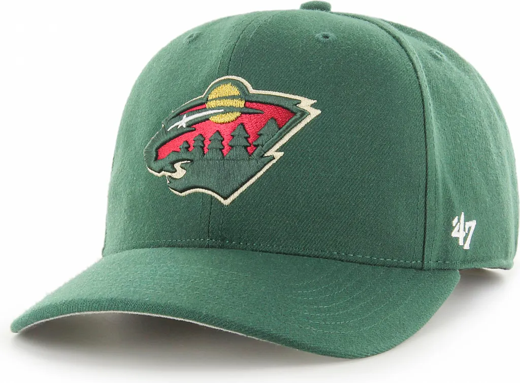 Collezione NHL: 47 Brand Minnesota Wild ZONE Low Profile Snapback