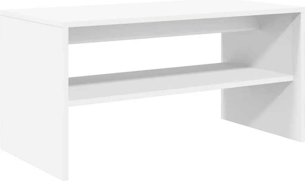 Mobiletto TV Bianco Legno 80cm - Arreda con Luce il Tuo Soggiorno