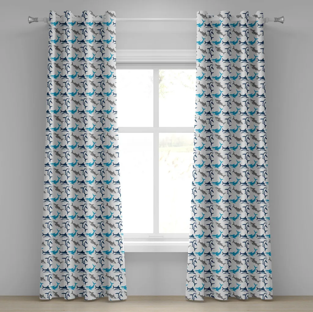 Tende Decorative Mare Aperto ABAKUHAUS 280x175 cm - Stile Vintage
