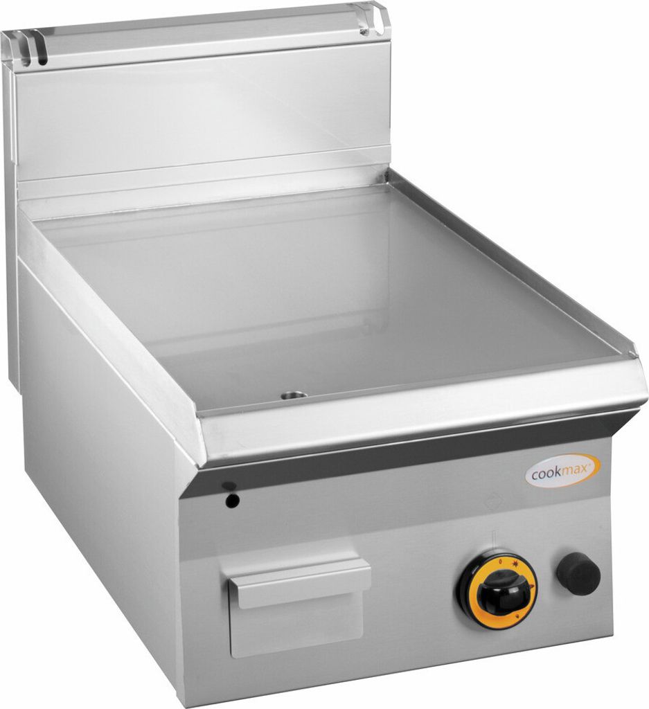 orange Gas-Grillplatte, verchromt, glatt, 6 kW