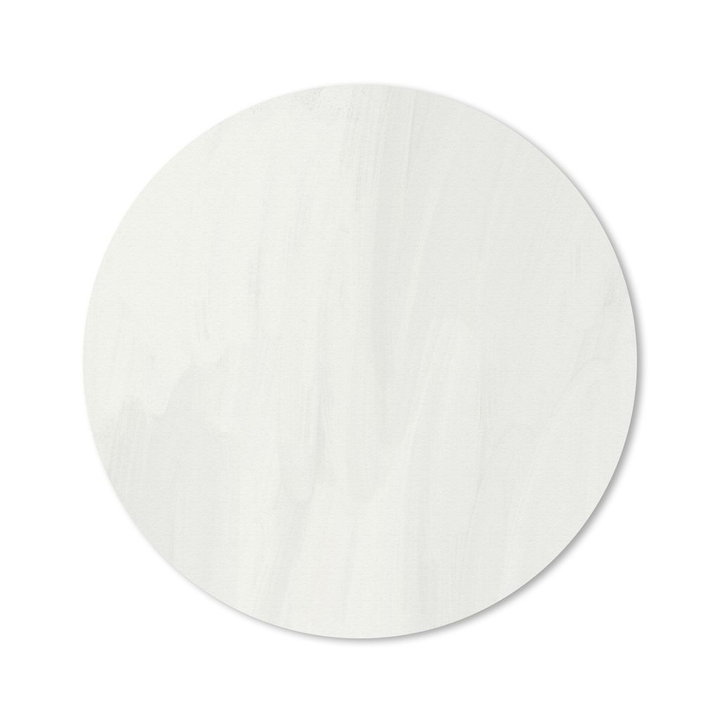 MuchoWow Mauspad Mousepad Taupe - Abstrakt - Weiß 20x20 cm - Mousepads - Maus Mat - Pad - Mausunterlage - Schreibtischmatte