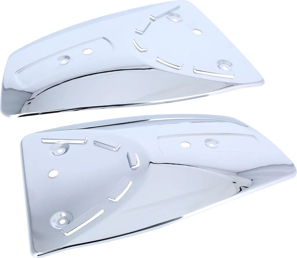 Panneaux Chromés Réservoir Gauche et Droite pour MZ TS 250 - Set de 2