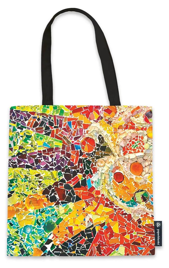 Gaudi's Sun (Gaudi's Mosaics) Canvas Bag Image du produit 