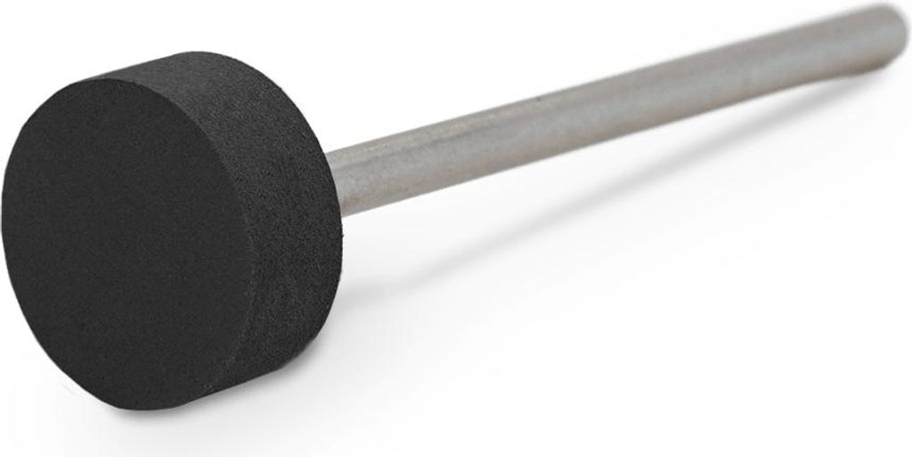 Polierer Universal schwarz Siliciumkarbid Ø 11 x 4 mm weich mittleres Korn