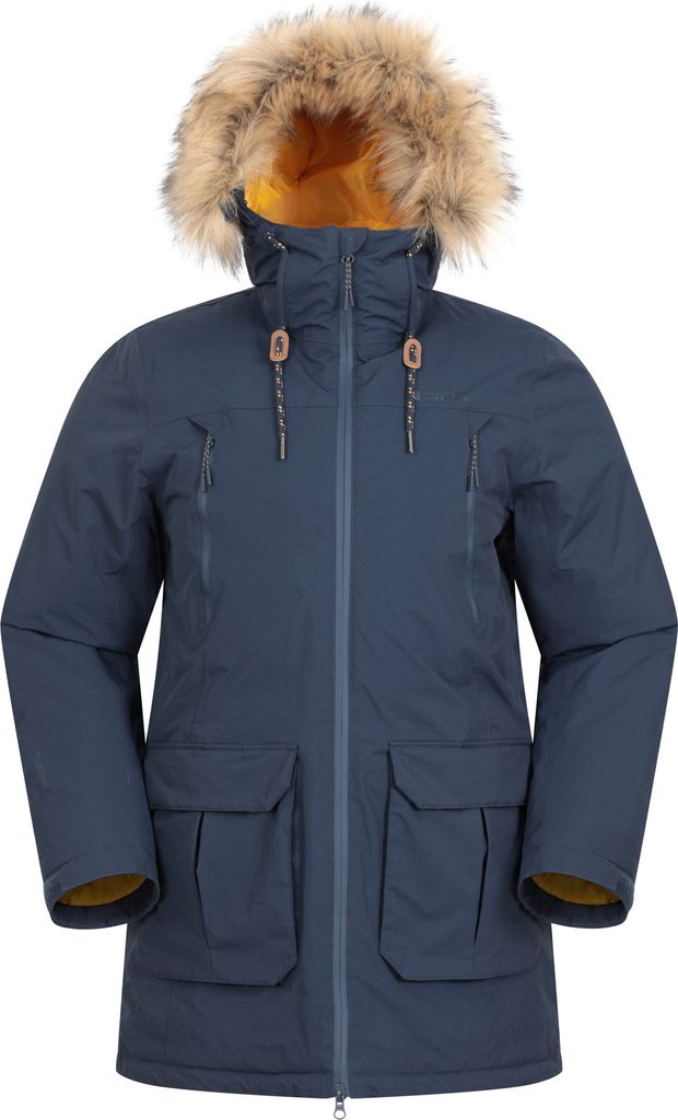 Mountain Warehouse - "Traverse" Jacke, wasserfest Hybrid für Herren MW2002 (XS) (Marineblau)