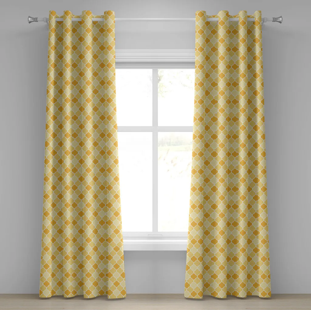 Tenda Orientale Senape ABAKUHAUS: Look Vintage 280x245 cm