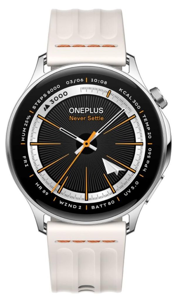OnePlus Watch Lite 45 mm Silber Produktbild 