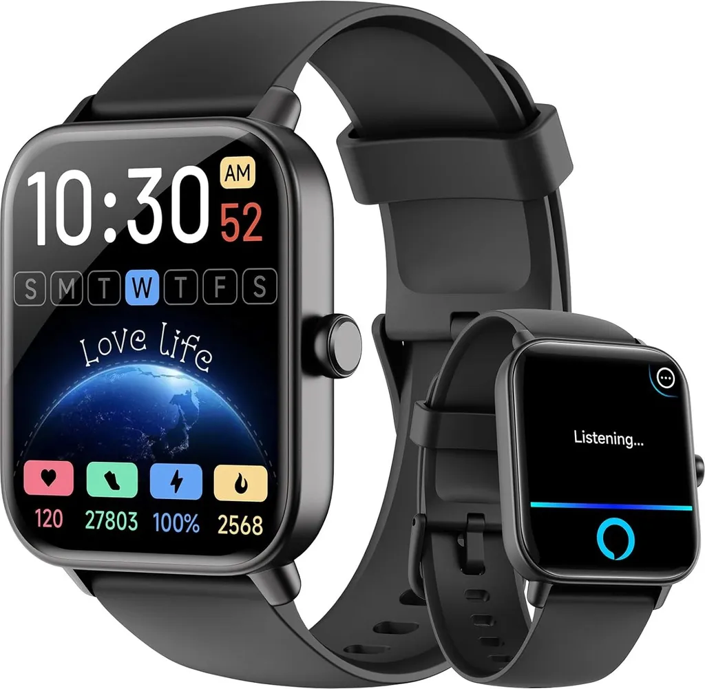Orologio Smart Tensky: Alexa, Chiamate BT e 110 Modalità Sport