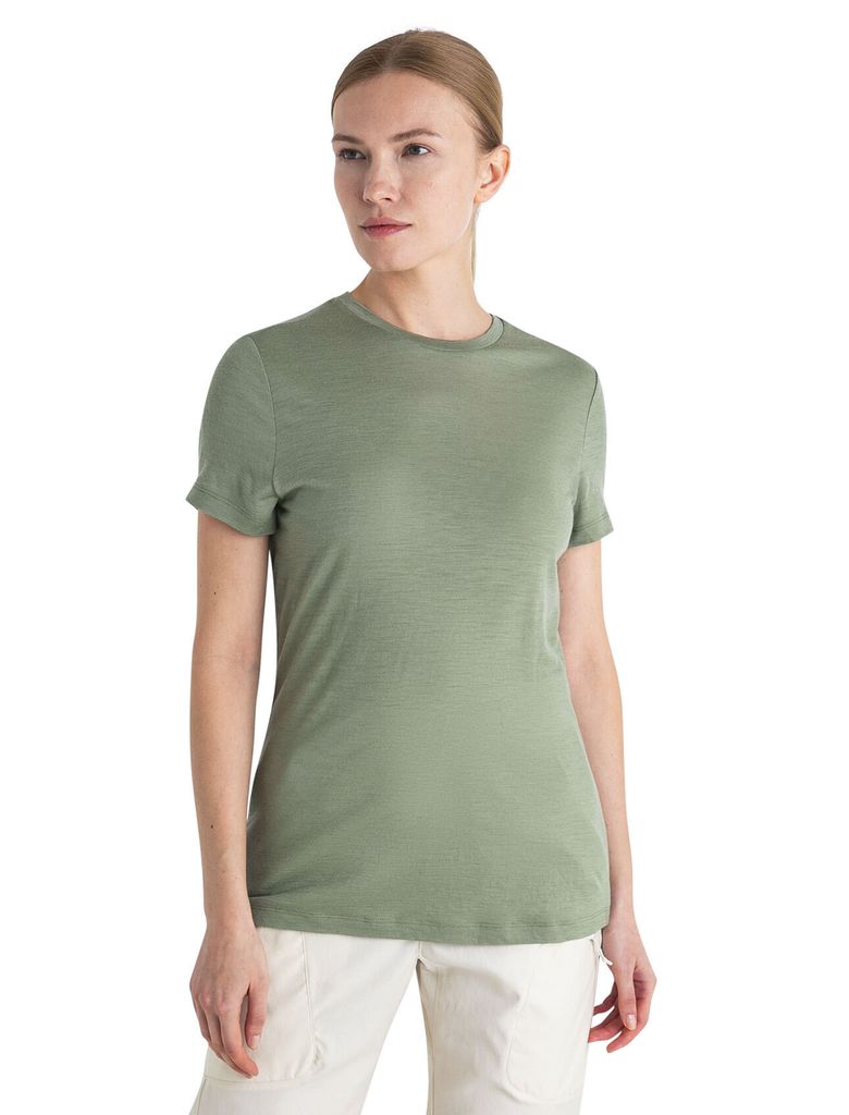 ICEBREAKER Women Merino 150 Tech Lite III SS Tee LICHEN XS