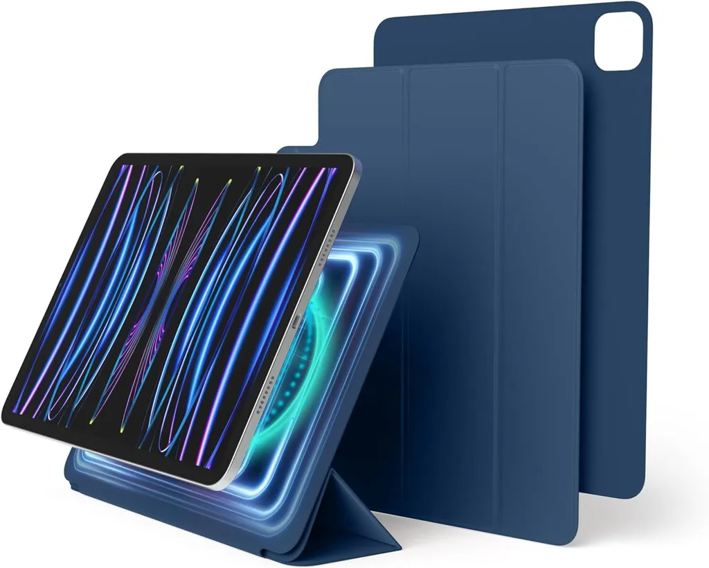 Custodia Elago Magnetic Folio per iPad Pro 11'' (2a, 3a, 4a generazione) blu