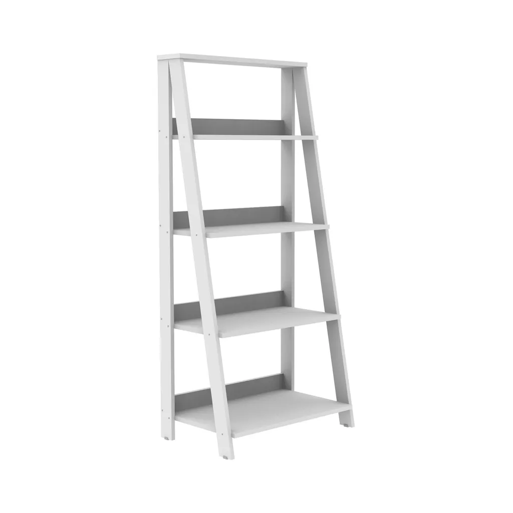 Bibliothèque en Mélaminé Blanc 180x60cm Setre-SetreDEC Haute Qualité