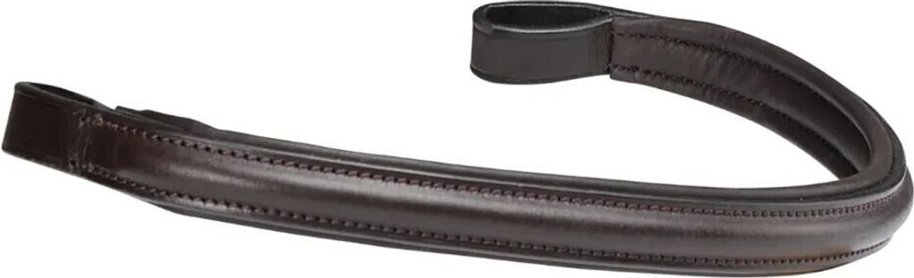 Velociti - Pferde-Stirnriemen "Rapida", Leder ER1650 (Cob) (Braun)
