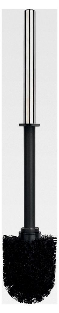 Edelstahl WC-Bürste Schwarz - Ersatztoilettenbürste für die Serien Moji, Sun&Moon, Tube Ribbed